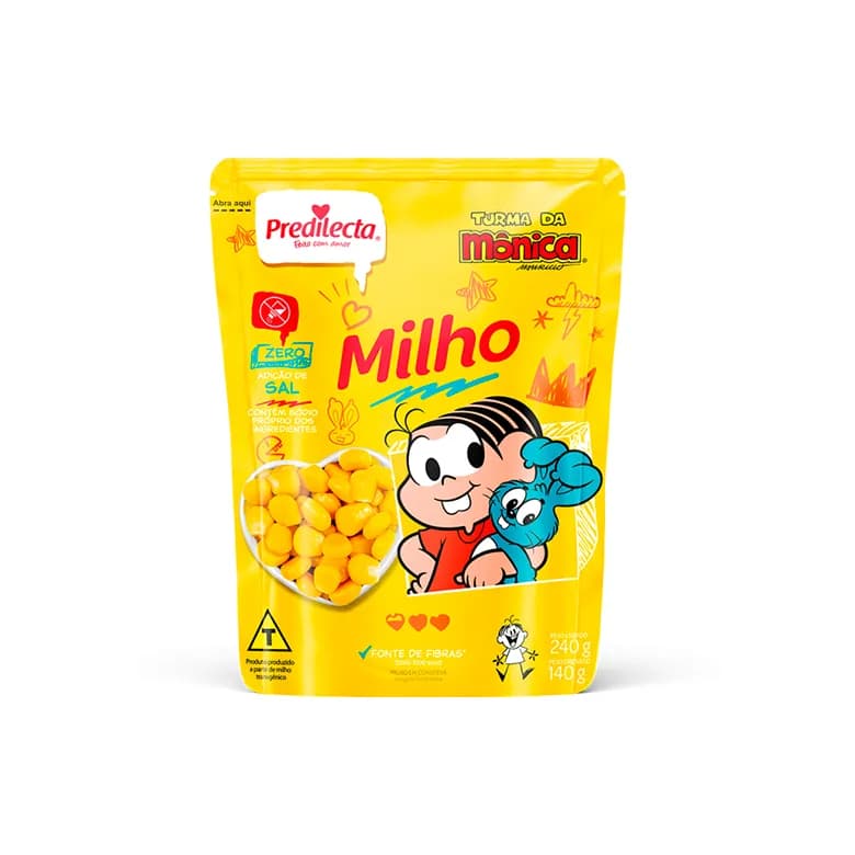MILHO VERDE PREDILECTA TURMA MONICA 140G