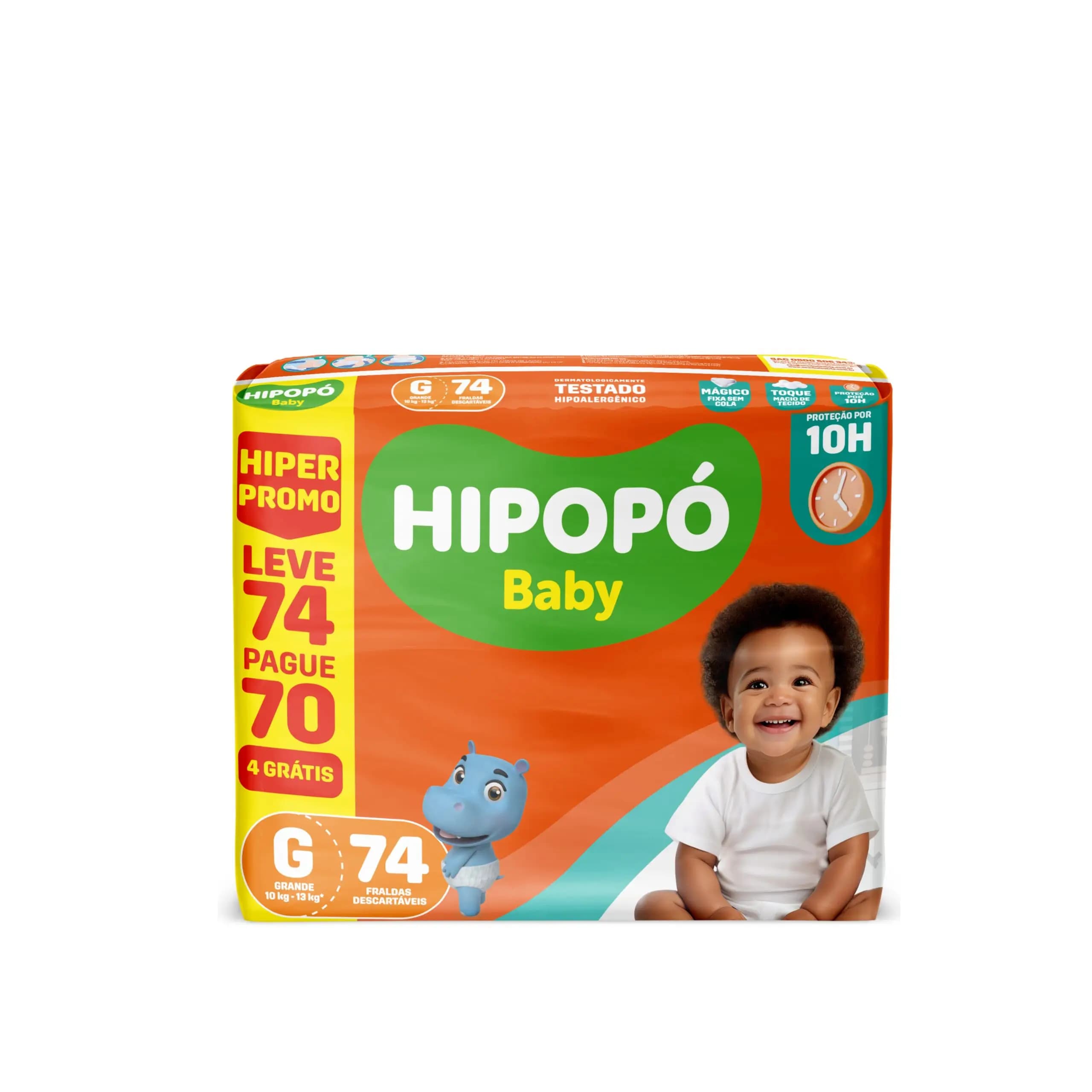 FRALDA DESC HIPOPO BABY HIPER G C74