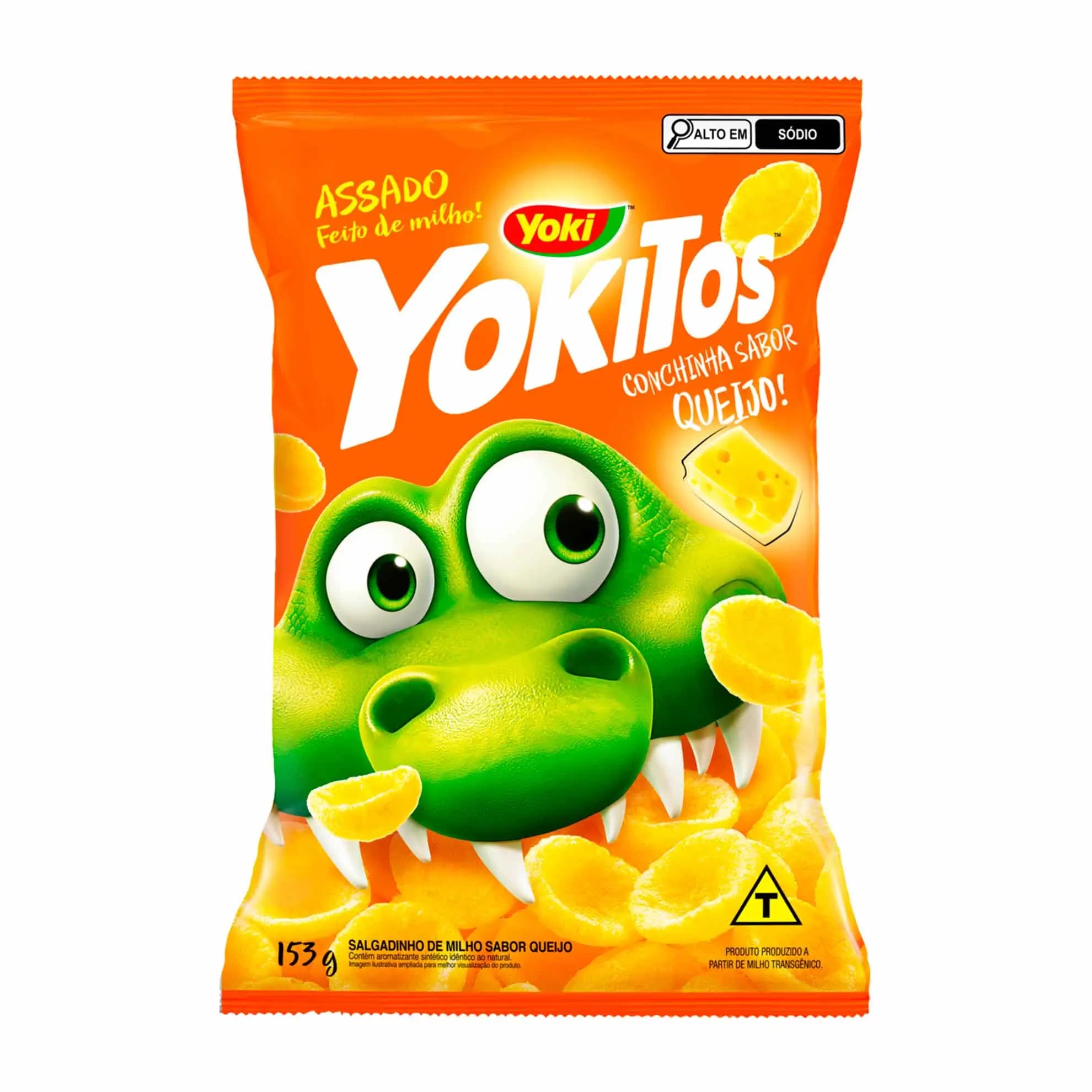 SALGADINHO YOKITOS 153G QUEIJO