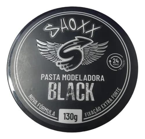 PASTA MODELADORA SHOXX 130G BLACK