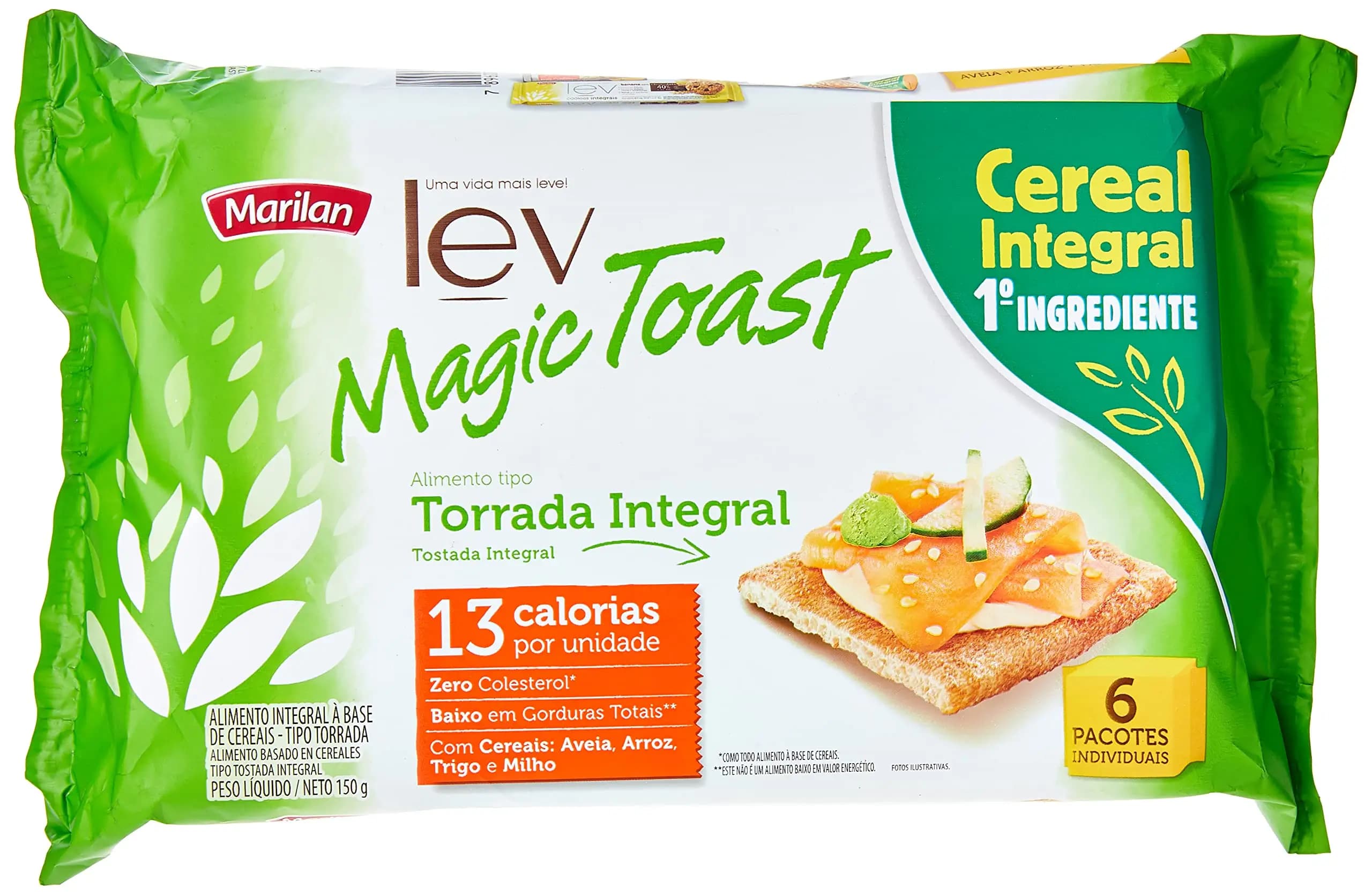 TORRADA MAGIC TOAST 150G INTEGRAL
