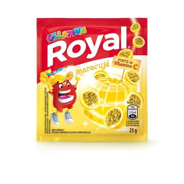 GELATINA ROYAL 25G MARACUJA
