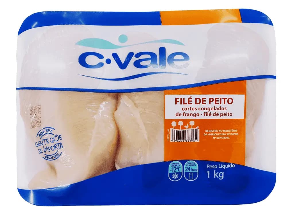 FILE DE PEITO C VALE 1KG