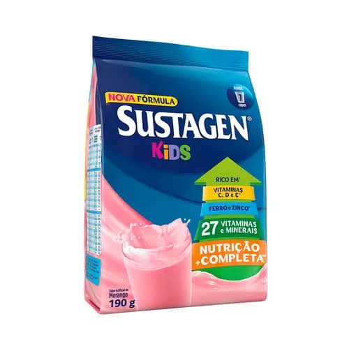 SUSTAGEM KIDS 190G MORANGO SC