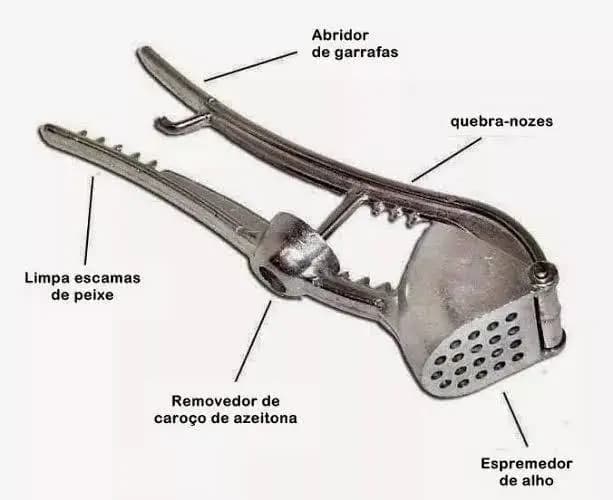 ESPREMEDOR DE ALHO MK ALUMINIO