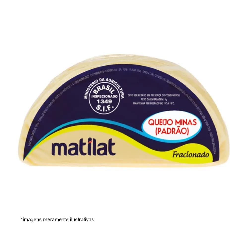 QUEIJO MINAS PADRAO MATILAT KG