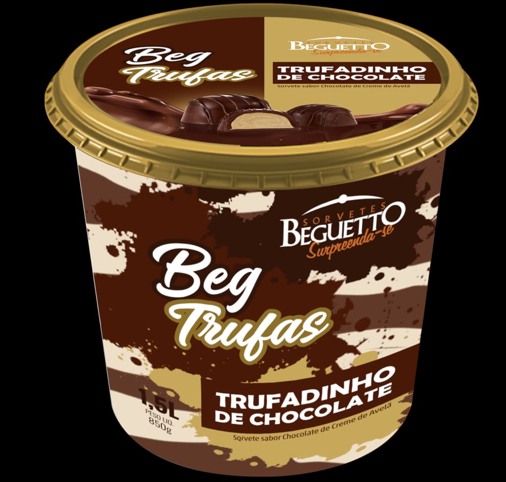 SORVETE BEGUETTO BEG DESEJOS 1,5L TRUFAS TRUFADINHO