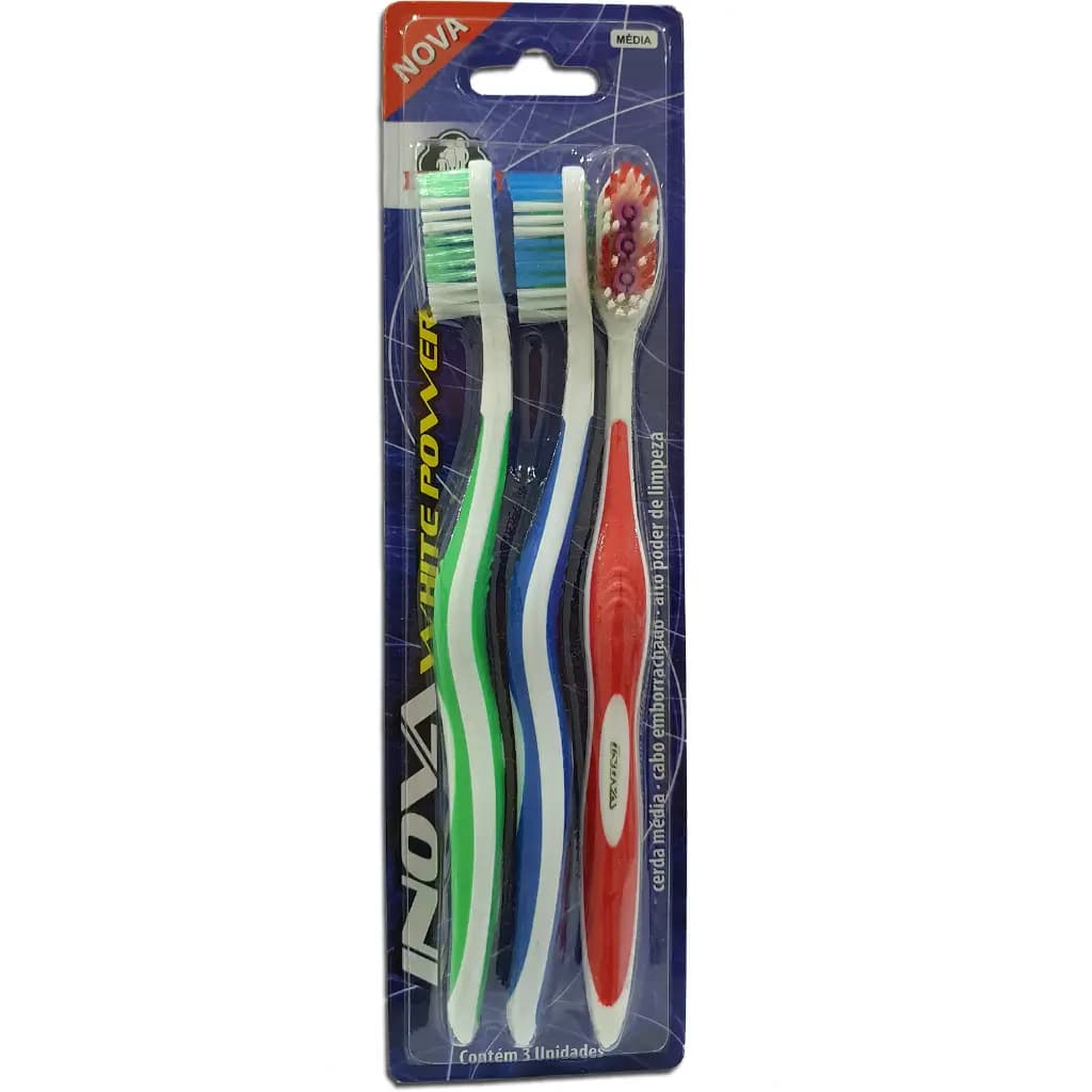 ESCOVA DENTAL INOVA WHITE POWER C3