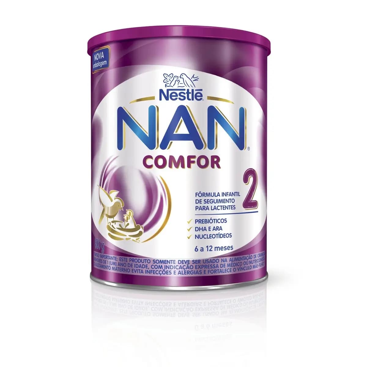 FORMULA INFANTIL NAN COMFOR 2 800G