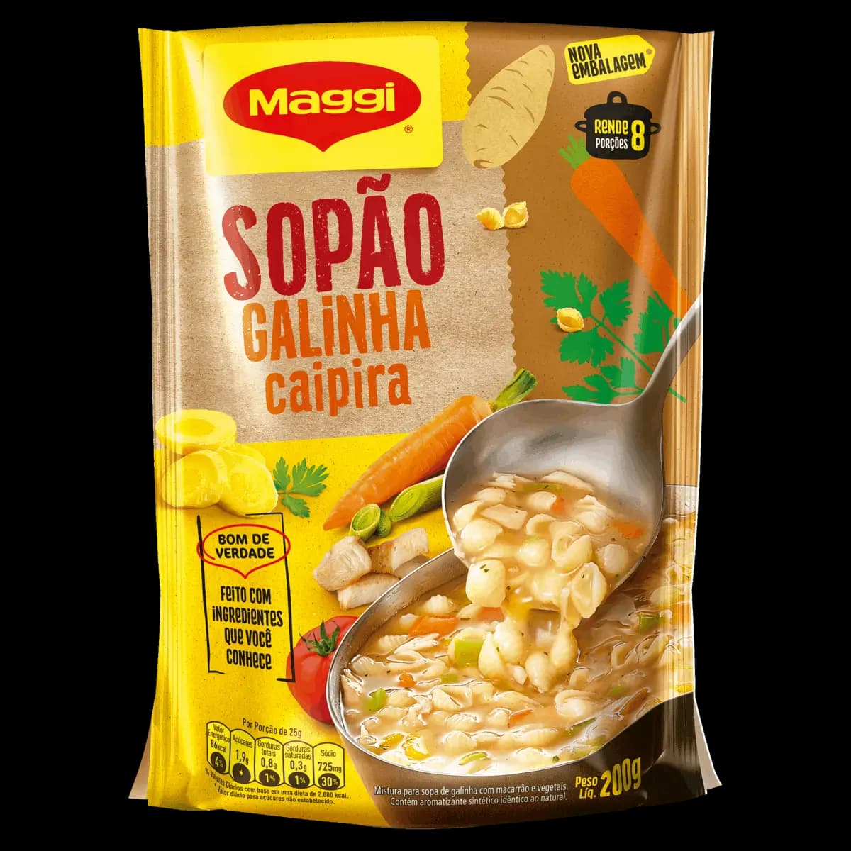 SOPAO MAGGI 200G GALINHA CAIPIRA