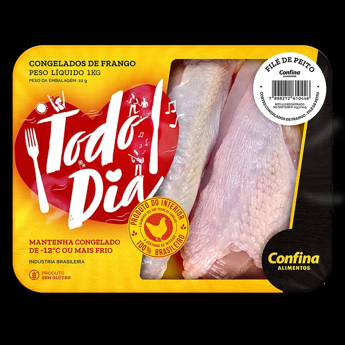 FILE DE PEITO CONFINA 1KG
