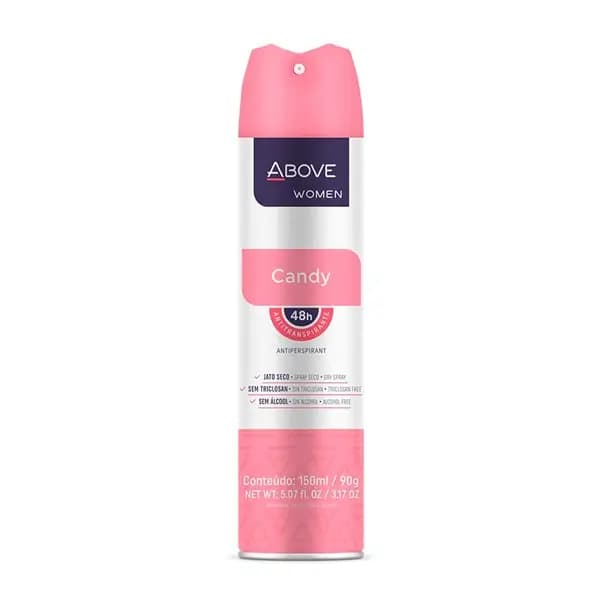 DESODORANTE AEROSOL ABOVE 150ML WOMEN CANDY