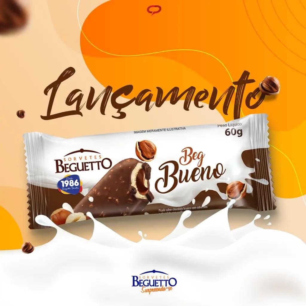 PICOLE BEGUETTO 60G BUENO