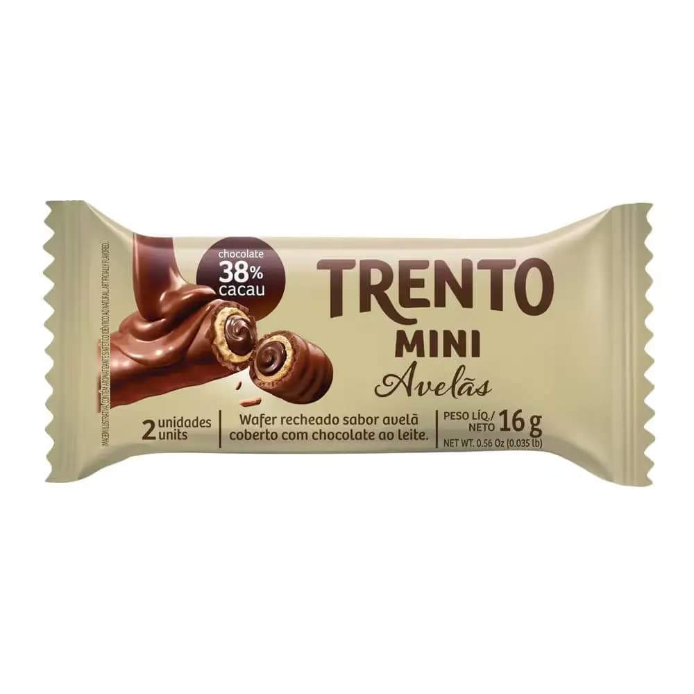 CHOCOLATE MINI TRENTO 16G AVELAS