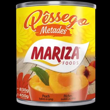 PESSEGO EM CALDA MARIZA 450G