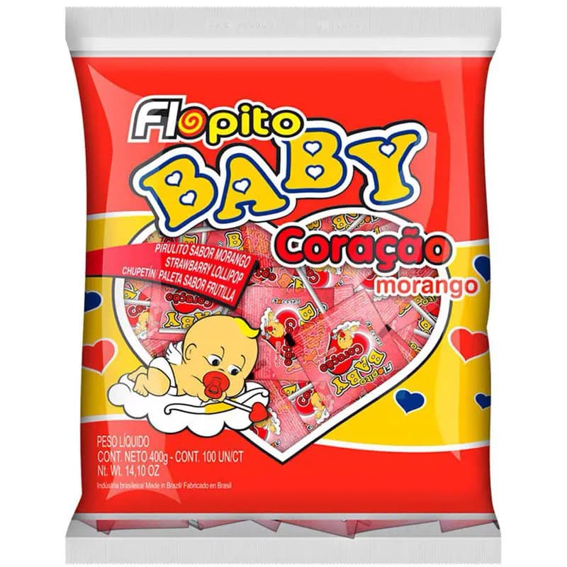 PIRULITO FLORESTAL BABY CORACAO 400G