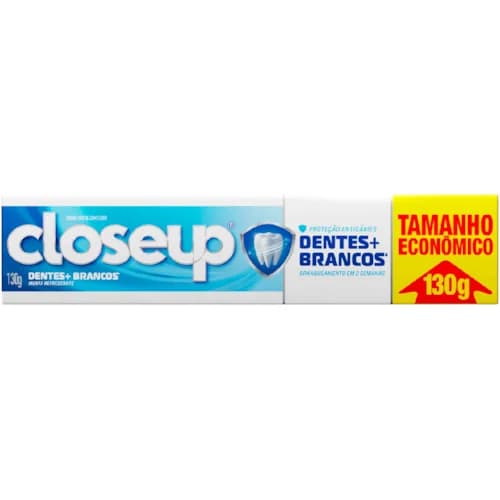 CREME DENTAL CLOSE UP 130G DENTES  BRANCOS