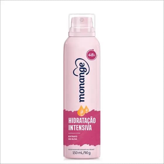 DESODORANTE AEROSOL MONANGE 150ML HIDRAT INTENS