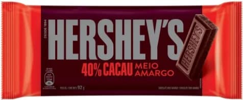 CHOCOLATE HERSHEYS 92G MEIO AMARGO