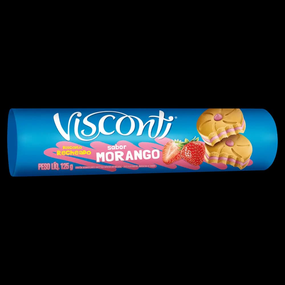 BISC RECH VISCONTI 125G MORANGO