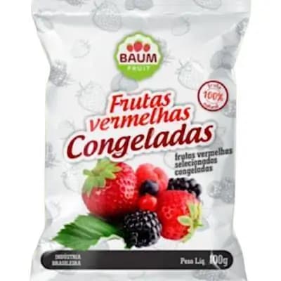 FRUTAS CONG BAUM 100G FRUTAS VERM