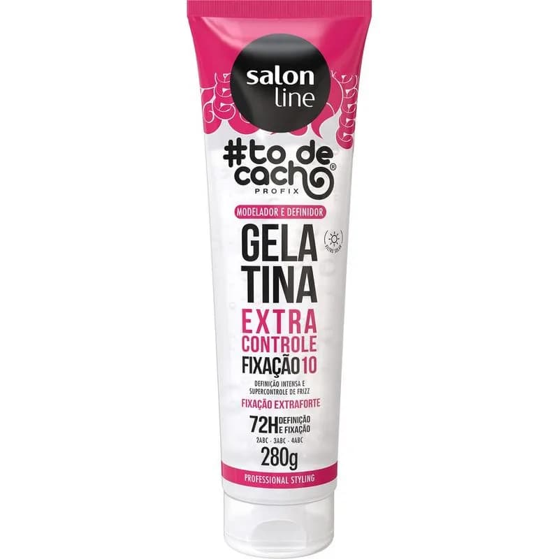 GELATINA CABELO SALON LINE 280G EXTRAFORTE