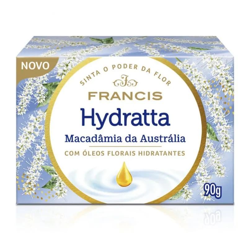 SABONETE FRANCIS HYDRATTA 90G MACADAMIA