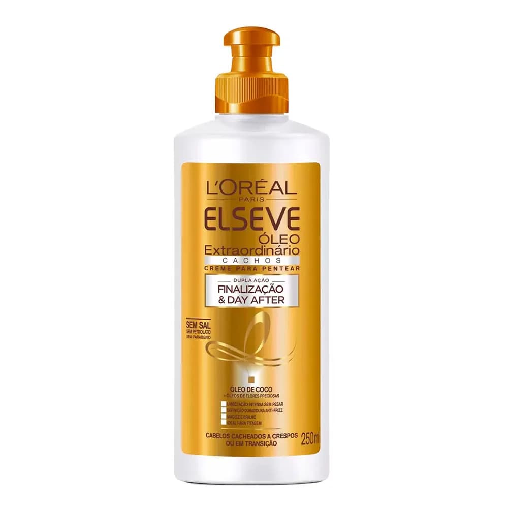 CREME PENTEAR ELSEVE 250ML OLEO EXTRAORD CACHOS