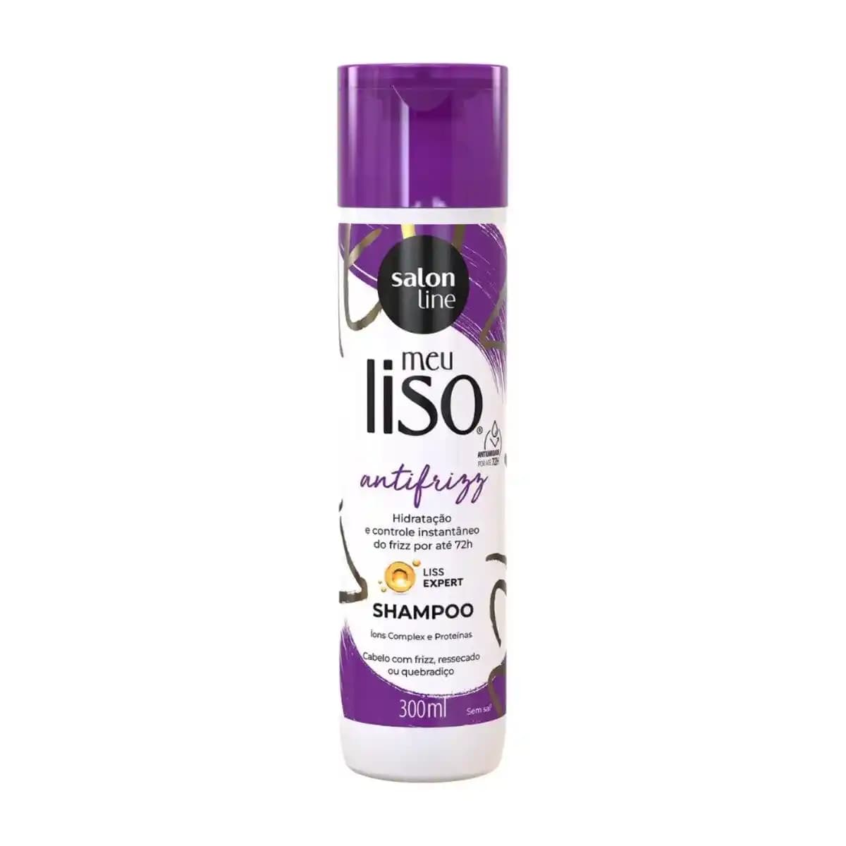 SHAMPOO SALON LINE 300ML MEU LISO ANTIFRIZZ
