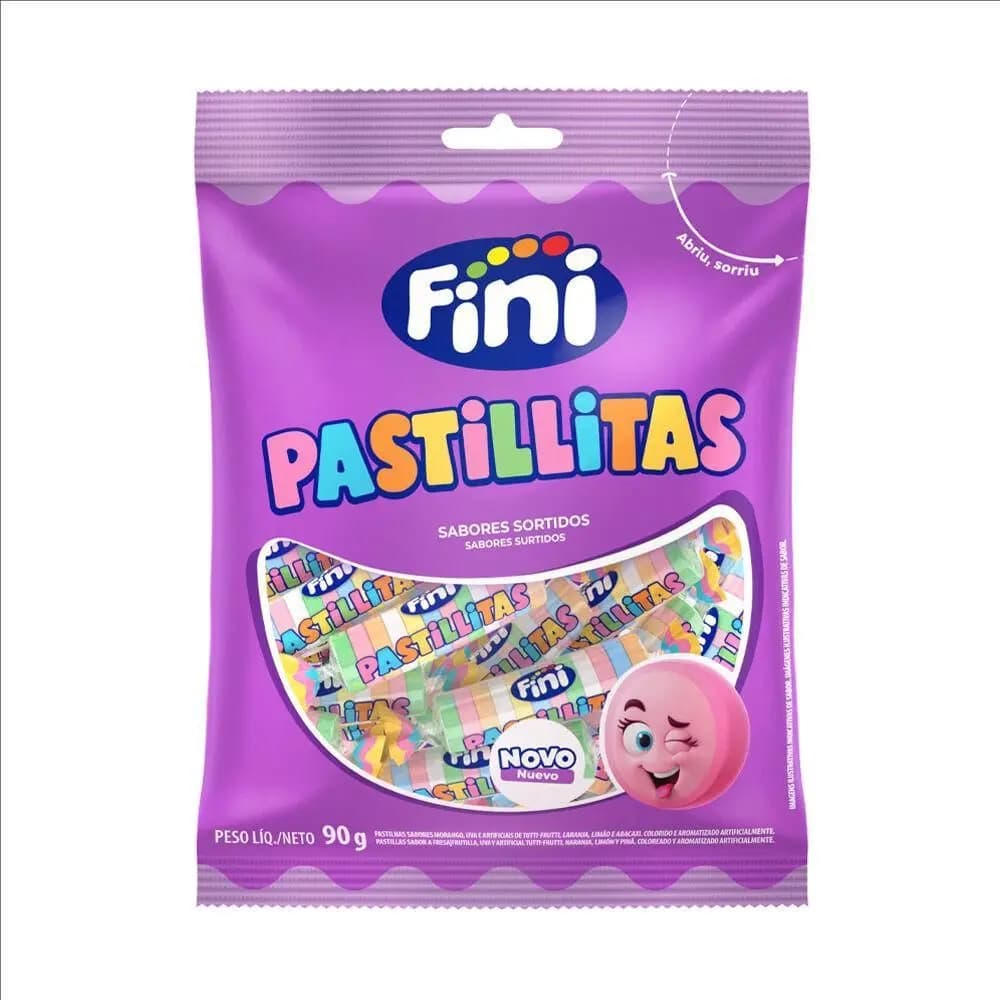 BALA FINI 90G PASTILLITAS SORTIDOS