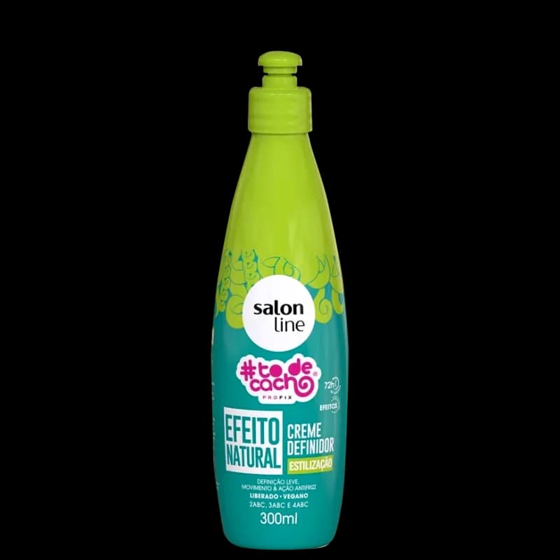CREME DEFINIDOR SALON LINE 300ML EFEITO NATURAL
