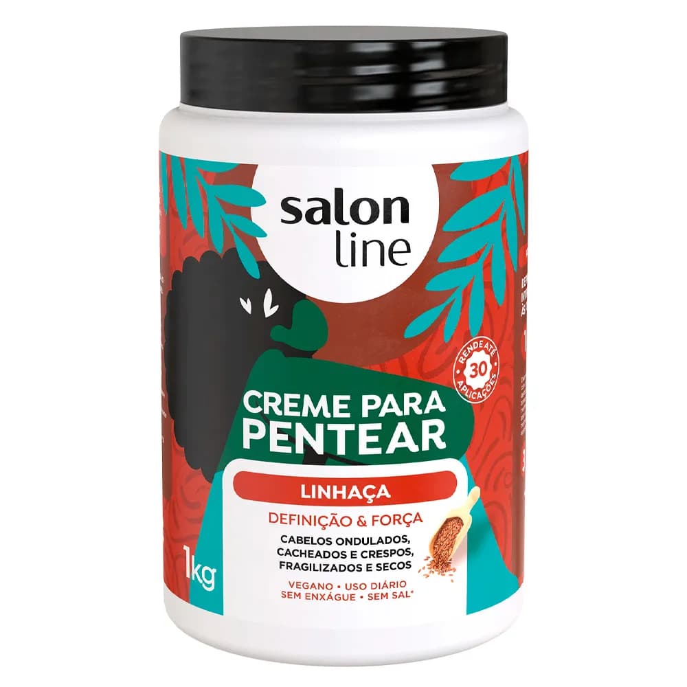CREME PENTEAR SALON LINE 1KG LINHACA