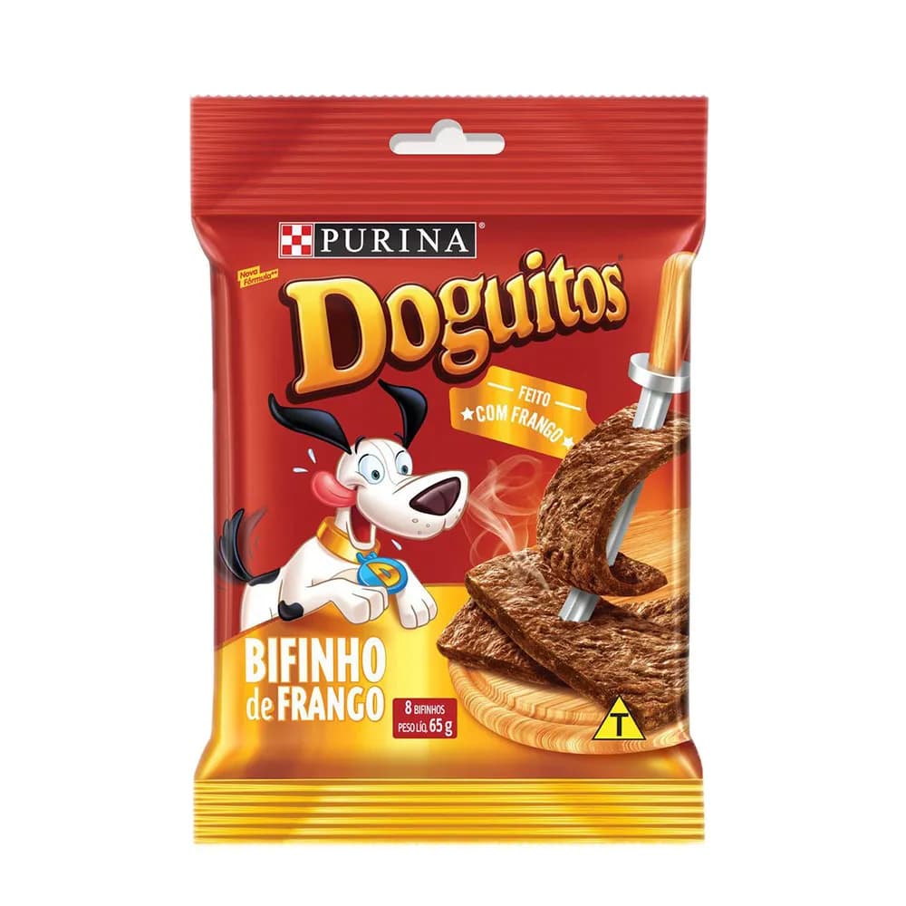 BIFINHO DE FRANGO DOGUITOS PURINA 65G