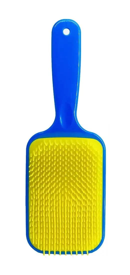 ESCOVA CABELO KATY STYLE AZULAMARELO