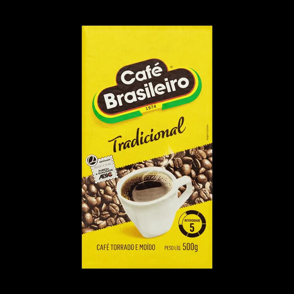 CAFE BRASILEIRO 500G VACUO