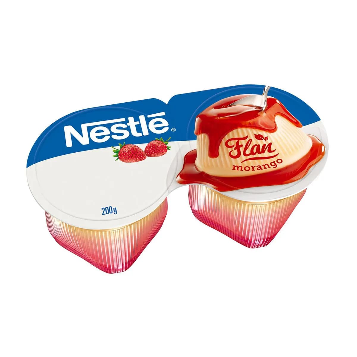SOBREMESA FLAN NESTLE 200G MORANGO