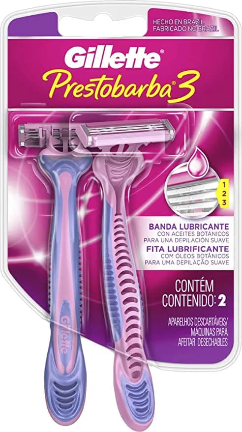 AP BARBEAR GILLETTE PRESTO 3 FEM C2