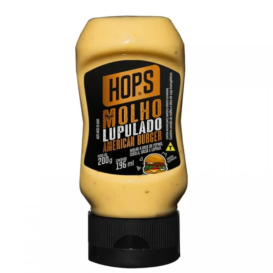 MOLHO LUPULADO HOPS AMERICAN BURGER 196ML