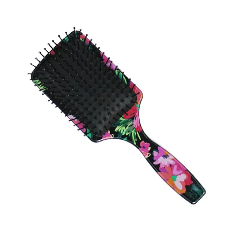 ESCOVA CABELO KATY QUAD COLORS FLORES