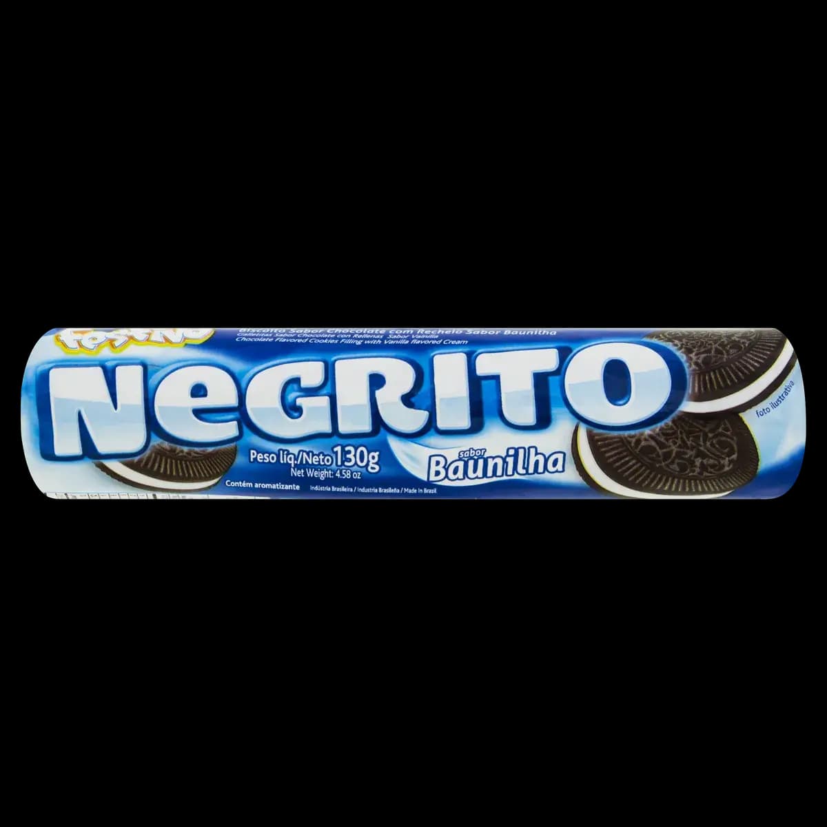 BISC RECH FESTIVA 130G NEGRITO