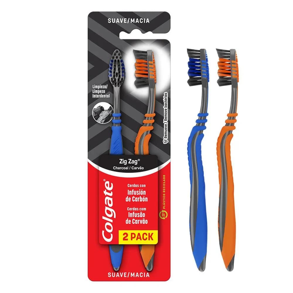 ESCOVA DENTAL COLGATE ZIG ZAG SUAVEMACIA C2