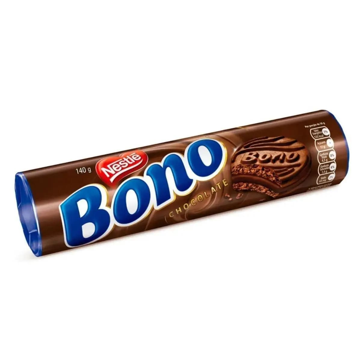 BISC RECH BONO 140G CHOCOLATE