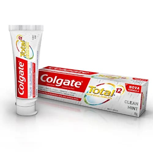 CREME DENTAL COLGATE 90G TOTAL 12 CLEAN MINT