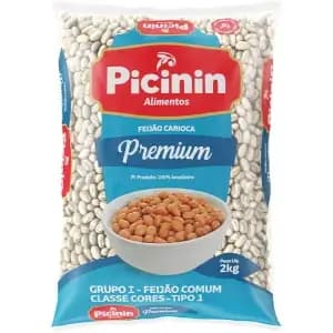 FEIJAO CARIOCA PICININ 2KG