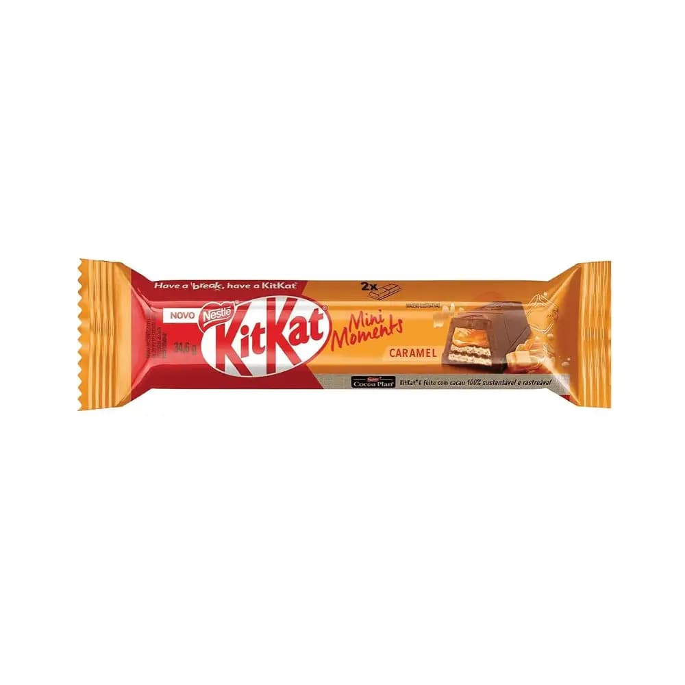 CHOCOLATE KIT KAT MINI MOMENTS 34,6G CARAMELO