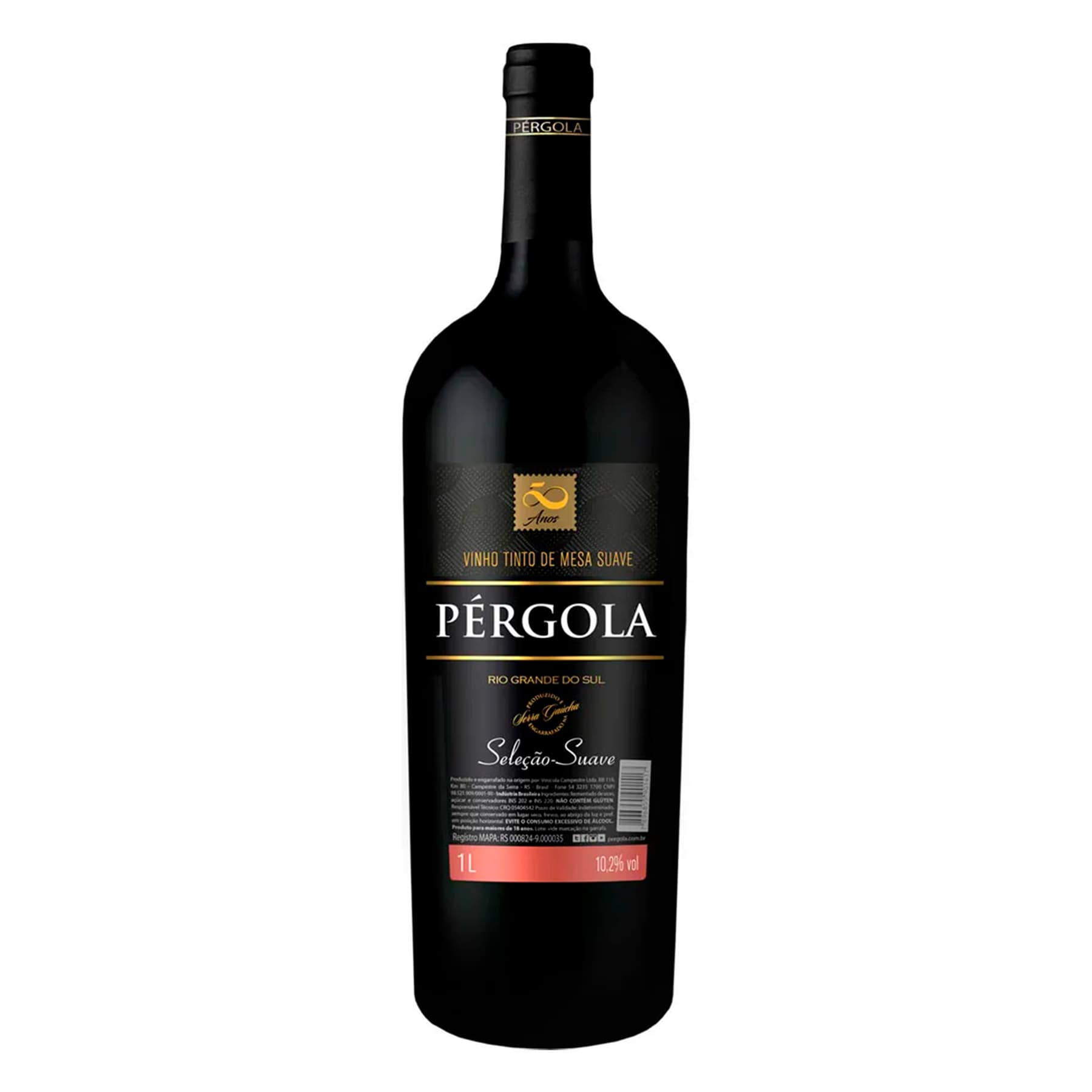 VINHO TINTO PERGOLA SELECAO SUAVE 1L