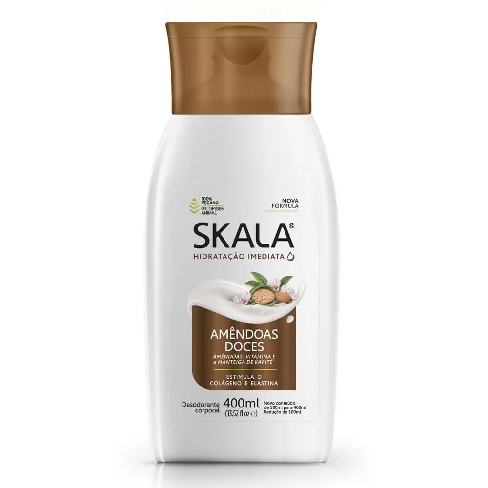HIDRATANTE SKALA 400ML AMENDOAS DOCES