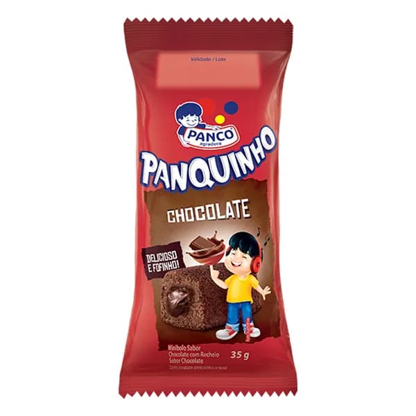 BOLO PANQUINHO 35G CHOCOLATE