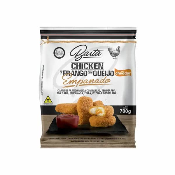 MINI CHICKEN BAITA CHEDDAR 700G