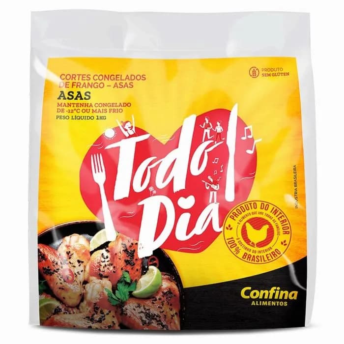 ASA DE FRANGO CONFINA 1KG